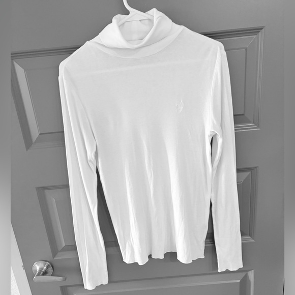 Ralph Lauren Women’s Ribbed Turtleneck Top - Picture 2 of 7